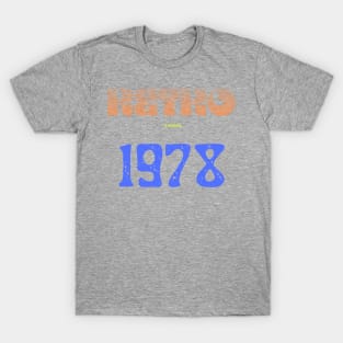 Retro Birthyear 1978 T-Shirt